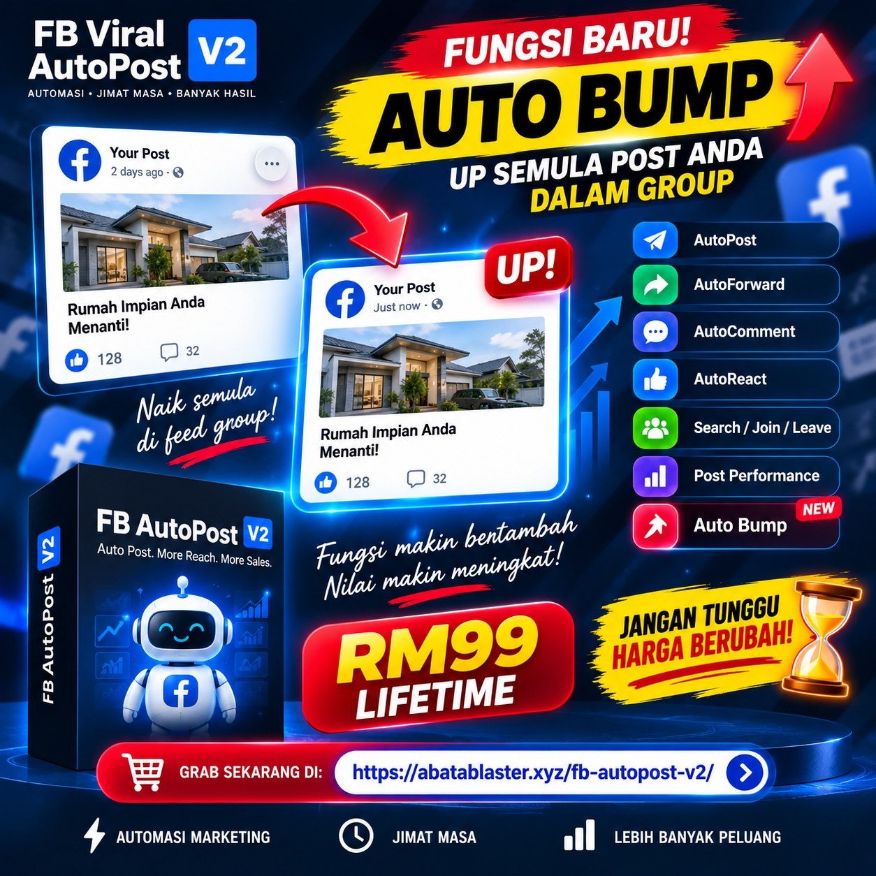 Auto Bump FB Viral AutoPost V2.1.0
